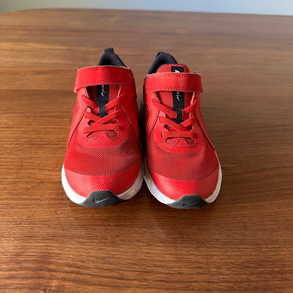 Nike Kids Downshifter Red Athletic Shoes, Size 13